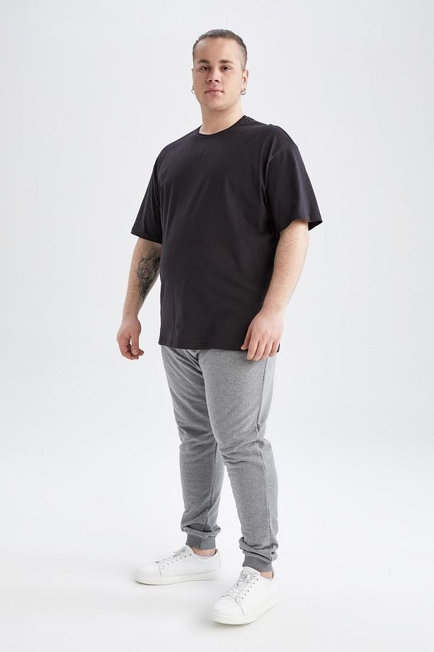 Slim Fit Bağcıklı Jogger Eşofman Altı - 4