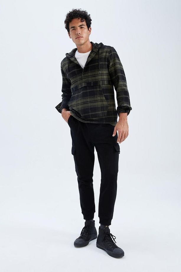 Regular Fit Kargo Cepli Esnek Paça Eşofman Altı - 1