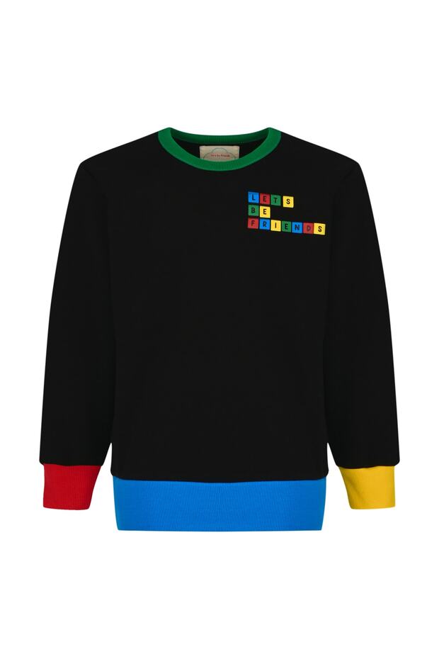 Sweatshirt (siyah)