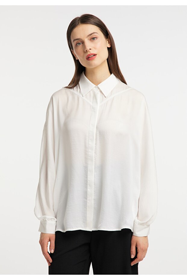 Oversize-Bluse lymoa - 3