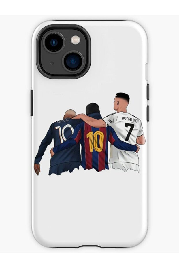 iPhone 13 Compatible Cristiano Ronaldo Patterned Phone Case - 1