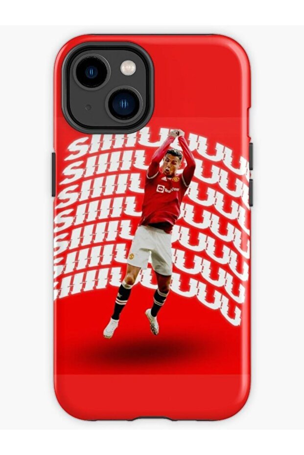 iPhone 13 Compatible Cristiano Ronaldo Patterned Phone Case - 1