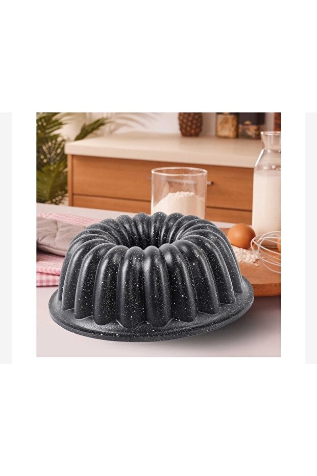 Granit Döküm Dilimli Kek Kalıbı - 5