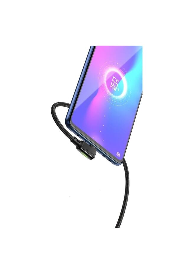 Ca-7531 Mikro Usb Şarj Ve Data Kablosu 1.8m 90 Derece - 2