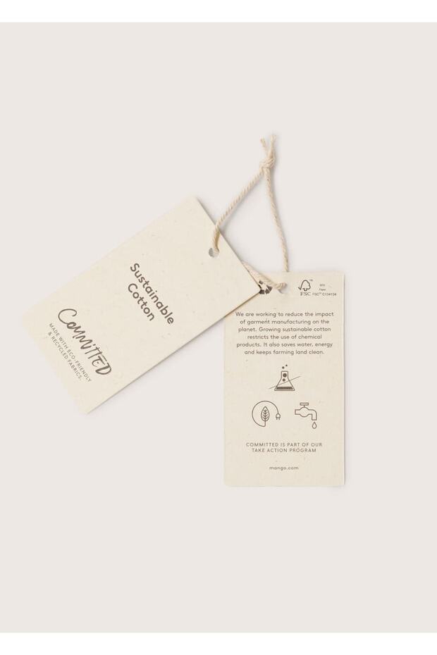 Işlemeli Pamuklu Elbise - 5