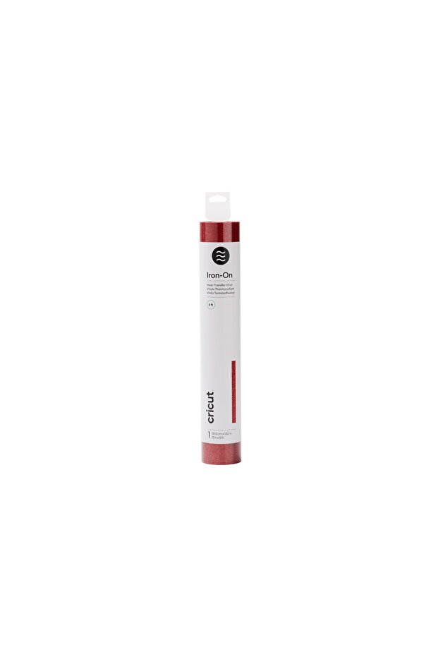 2009352 حديد لامع مقاس 30.5 سم × 1.52 م أحمر