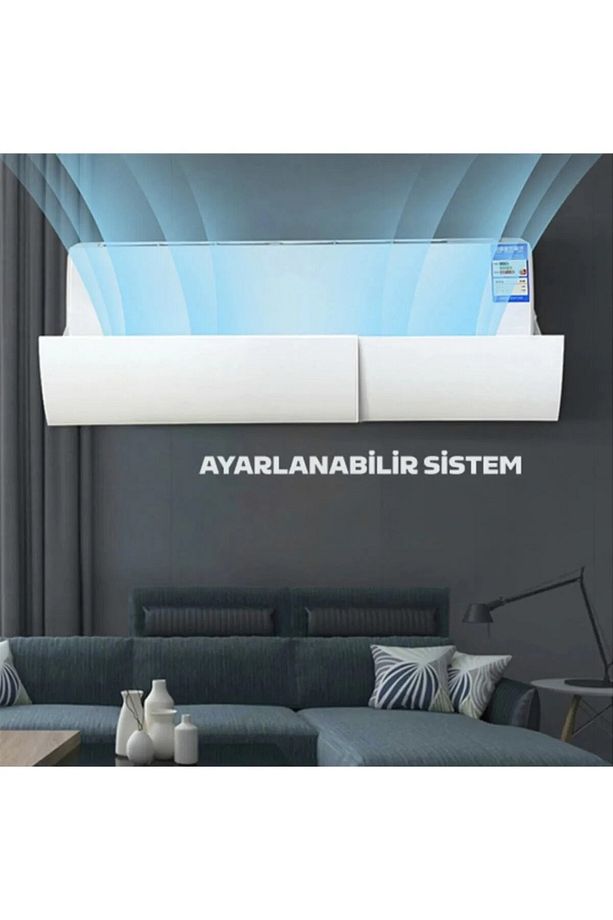 Ayarlanabilir Split Tipi Klima Hava Yönlendirici Klima Siperliği Klima Çarpması Için Aparat - 4