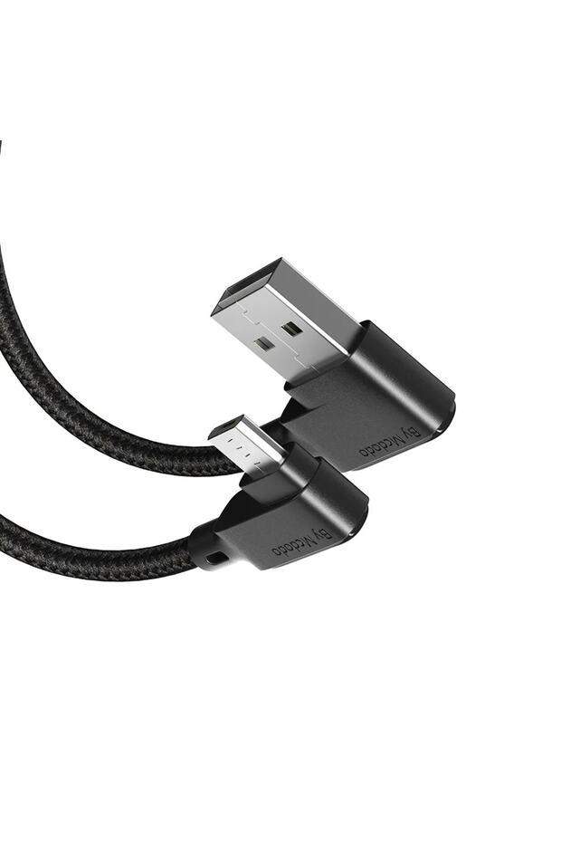 Ca-7531 Mikro Usb Şarj Ve Data Kablosu 1.8m 90 Derece - 3