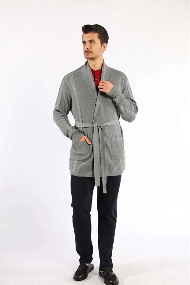 Five-Piece Knitwear Robe Set