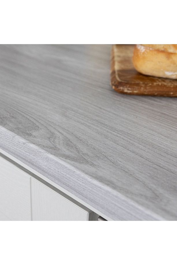 Mat Gri Ahşap Desenli Yapışkanlı Folyo 45cm X 1mt - 3