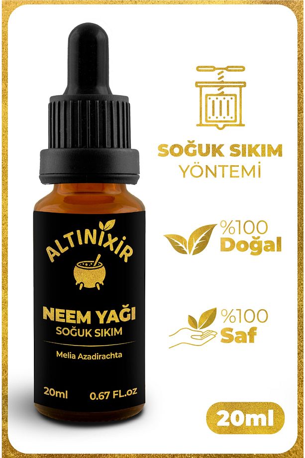 Neem (tesbih Ağacı)yağı Soğuk Sıkım 20ml - 1