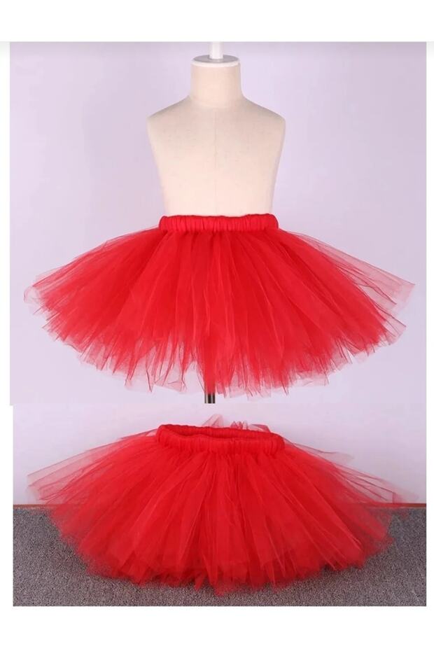 Red Tutu Skirt 23 April Performance Skirt