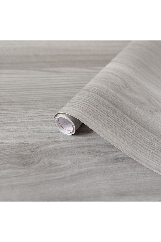 Yapışkanlı Folyo Açık Gri Ahşap Desenli ( 67,5 Cm X 1mt ) - 7