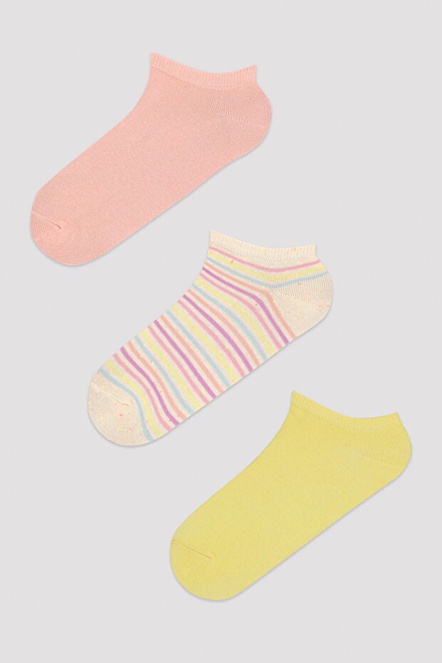 Комплект от 3 дамски чорапи Candy Mix - 1