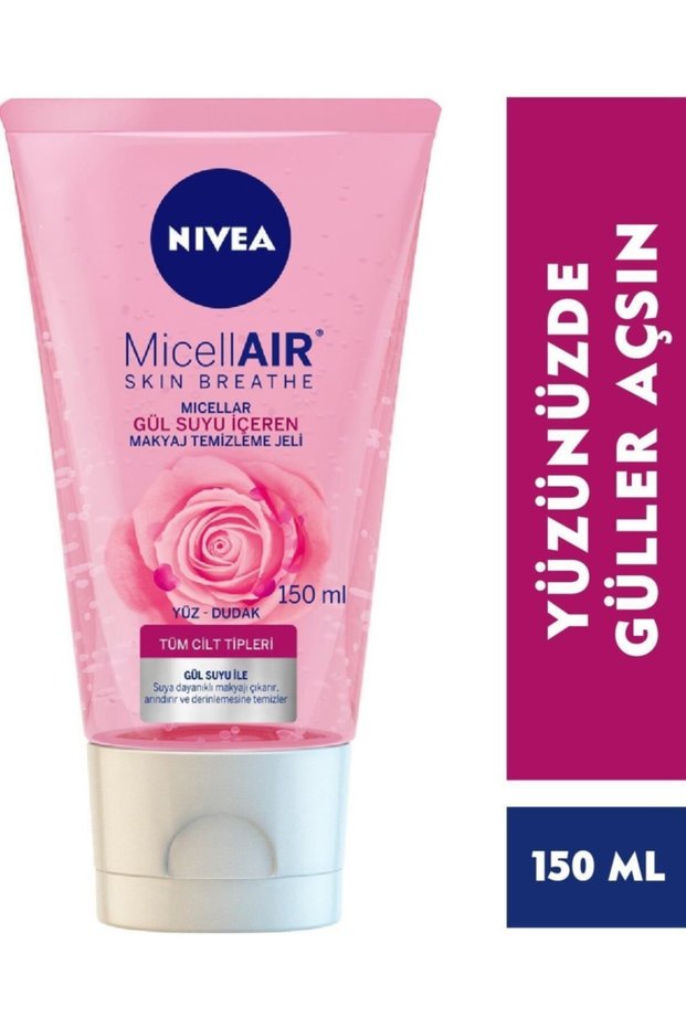 Nivea Micellair Micellar Make-Up Remover Gel with Rose Water 150 ml