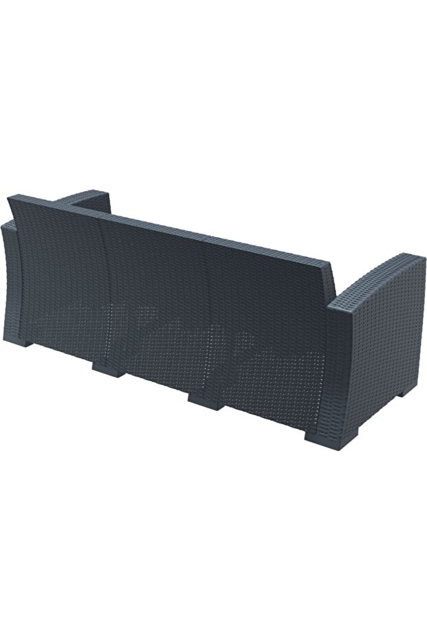 Gri Üçlü Koltuk - 3