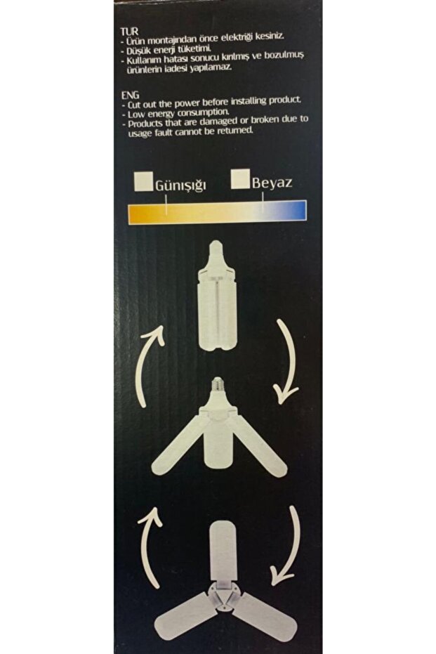 3+1 Led Pervane Ampul - 2