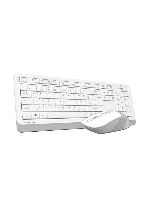 A4-tech Fg1010 Beyaz Q Kablosuz Klavye Mouse Set - 1