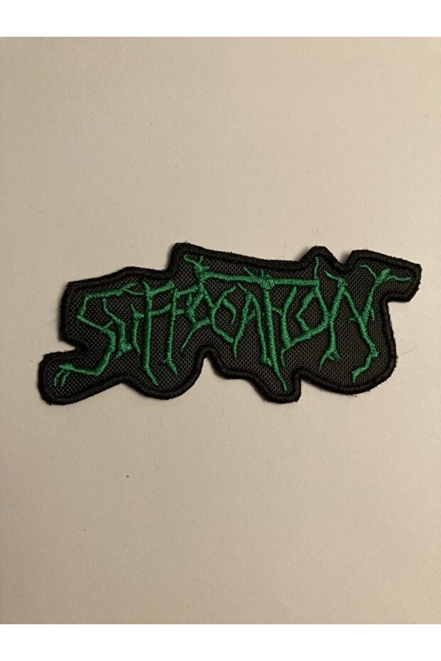Suffocatıon Green Logo Patch Veil Rigging and Jeans Patches