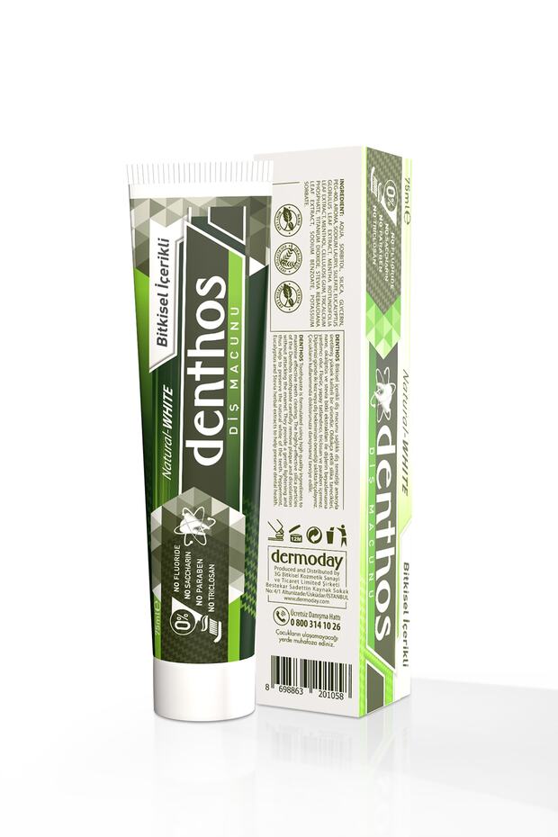 Natural White Toothpaste 75ml - 2