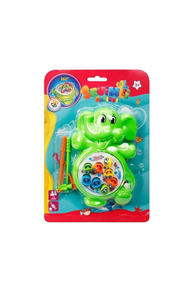 Cute Fisherman Wind Up Fishing Game Toy Akıds