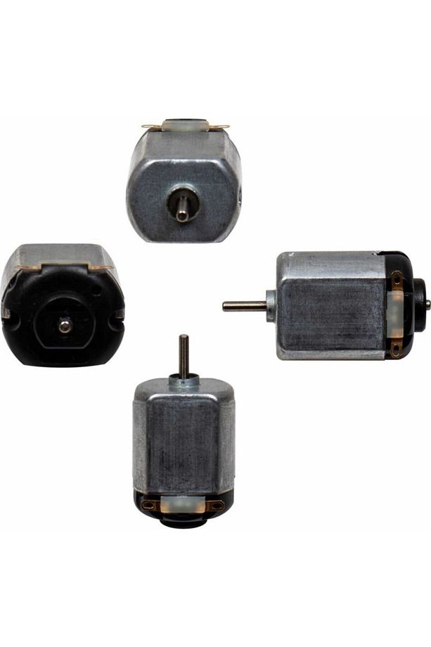 5 Adet Güneş Paneli ile Çalışabilen Mini Dc Motoru 3V Solar Çalışan Dc Motor - 2