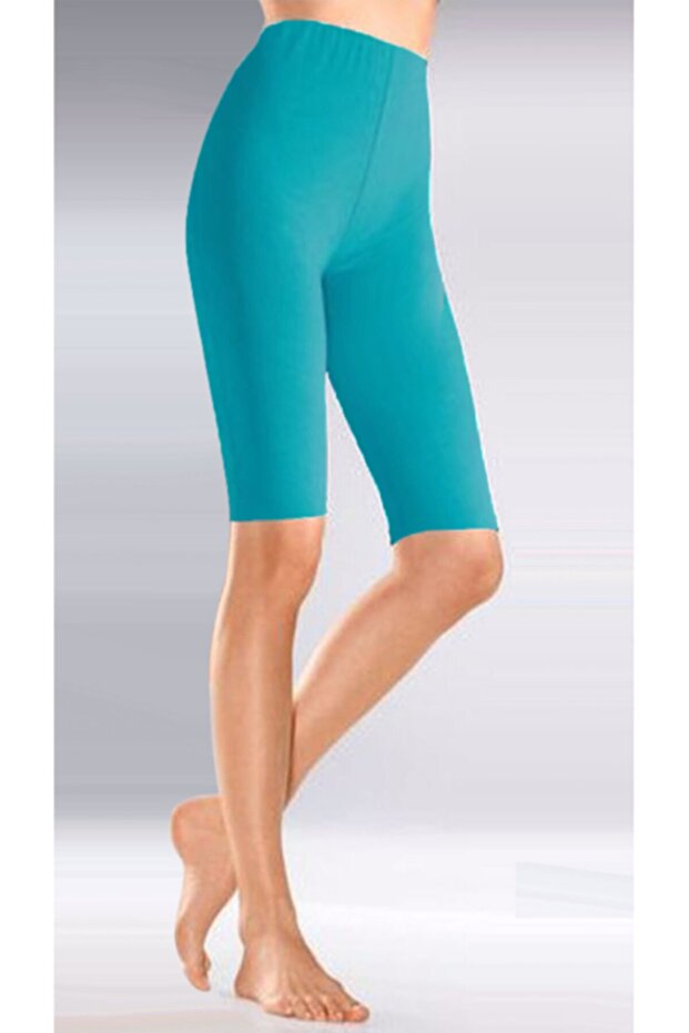Women's Green Short Tights