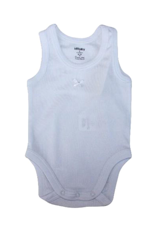 5436 Baby Girl Bodysuit White 3-6 Months