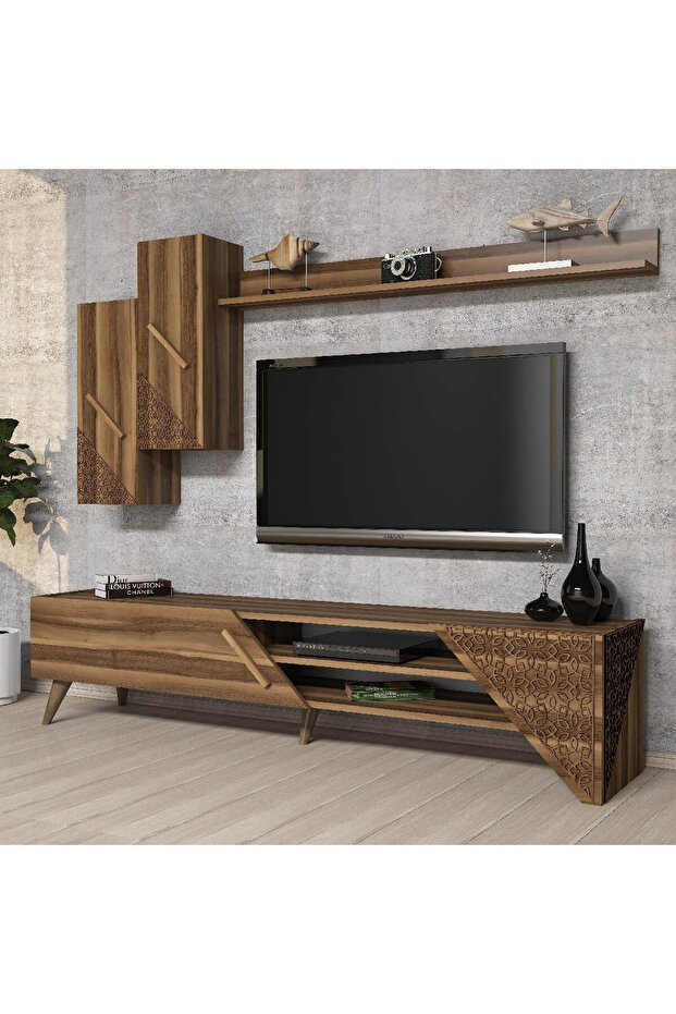 Beril Tv Ünitesi - Ceviz - 1