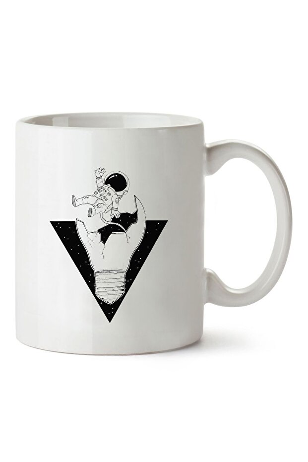 كوب سيراميك بتصميم رائد فضاء - 1