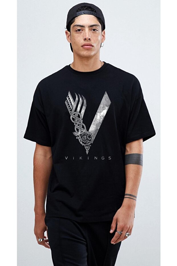 Μπλουζάκι Vikings Oversize - 1