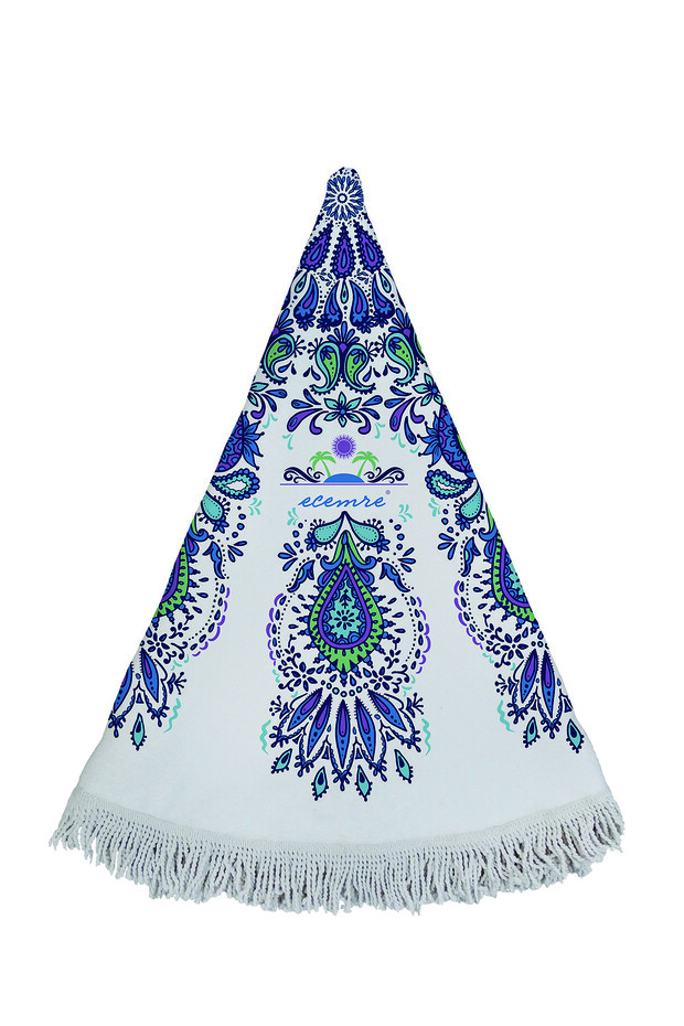 منشفة الشاطئ المستديرة - 3