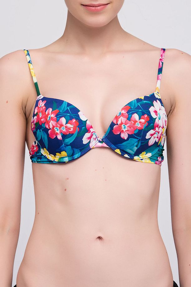 Kadın Desenli Push Push Up Bikini Üstü CPUD102B16 - 1