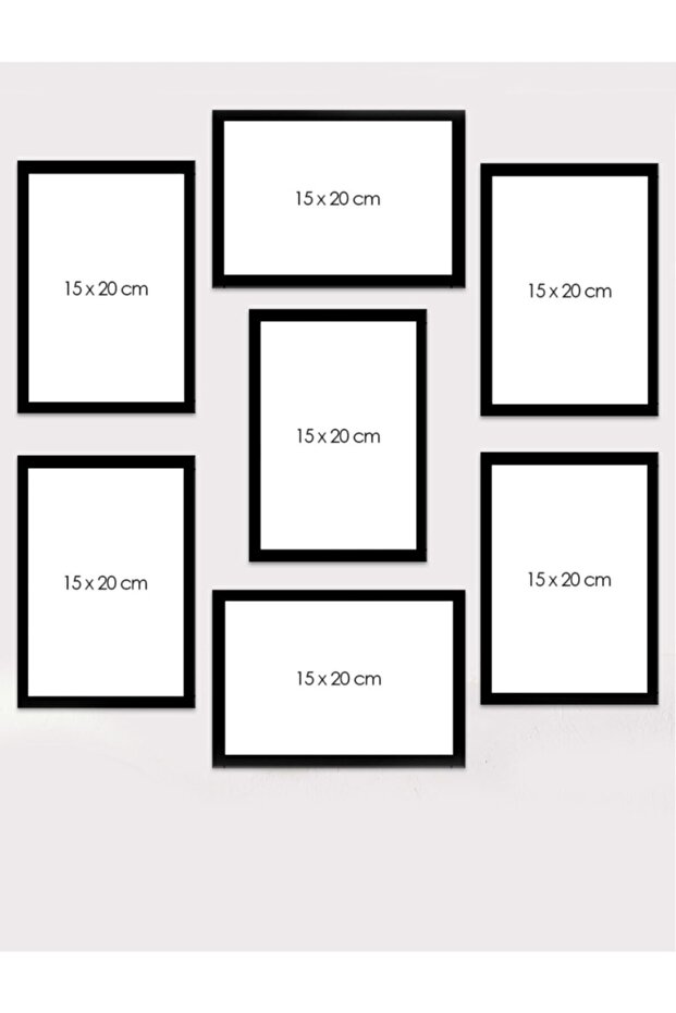 Tablo Set 7 Parça Çerçeve Görünümlü - 2