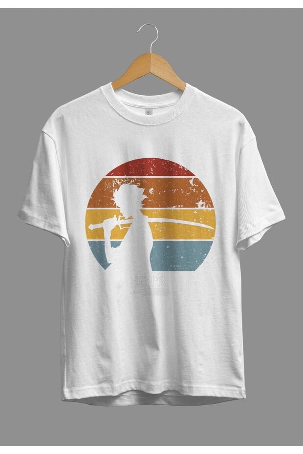Loose Fit Samurai Champloo Mugen Custom Design Anime T-Shirt