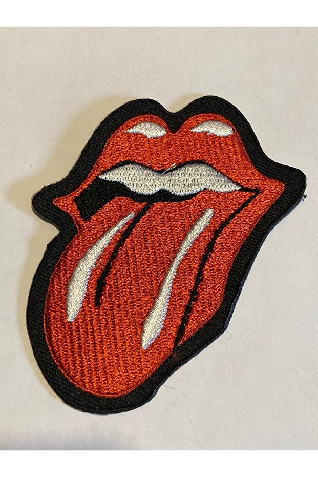 رقعة شعار رولينج ستونز، رقعة جينز متشابكة - 1