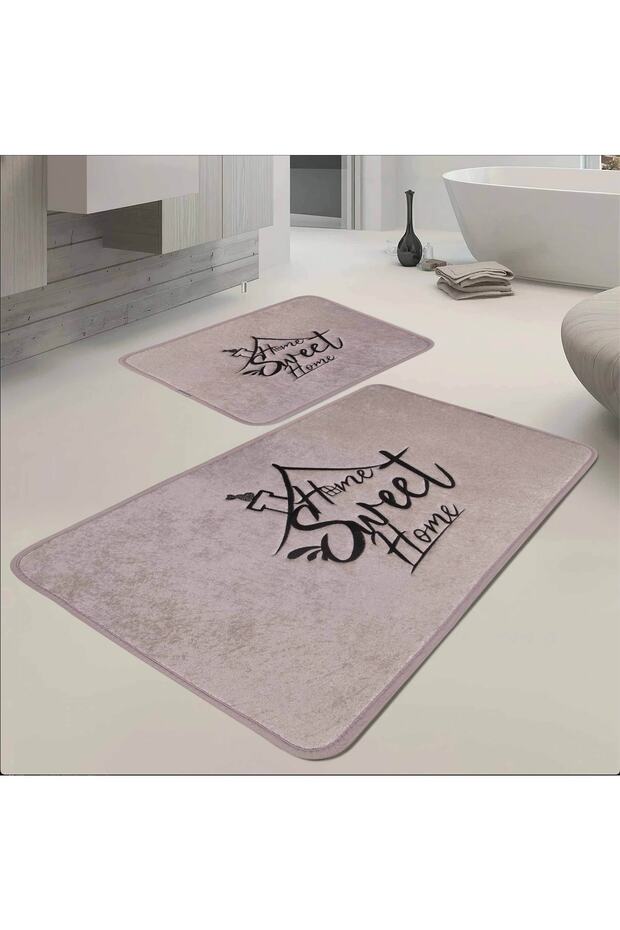 Home Pattern 2-Piece Bath Mat Set (50X80)