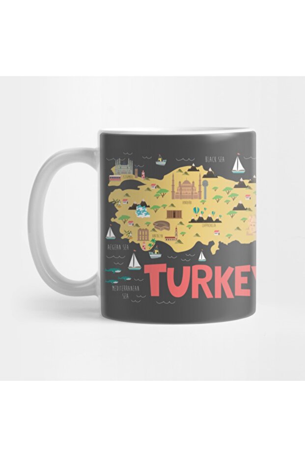 كوب على شكل خريطة تركيا - 1