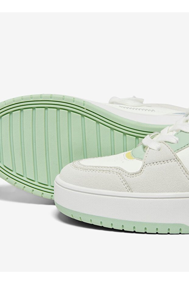 Sneaker, 40, Beyaz - Mavi - 5