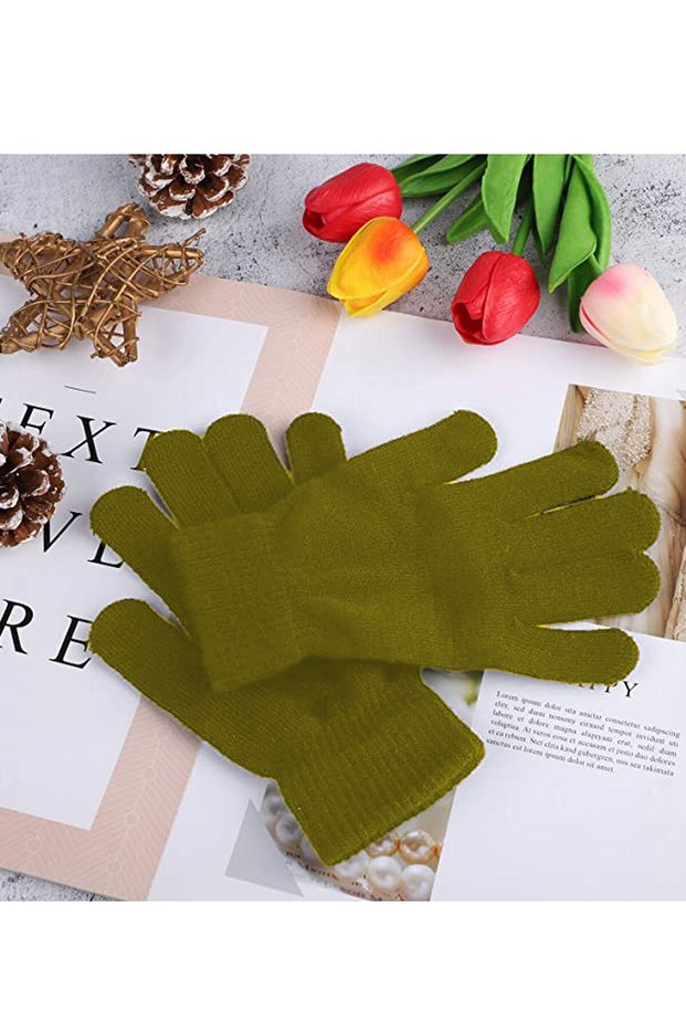 Men's Women's Winter Knitwear Gloves Unisex Warm Quality