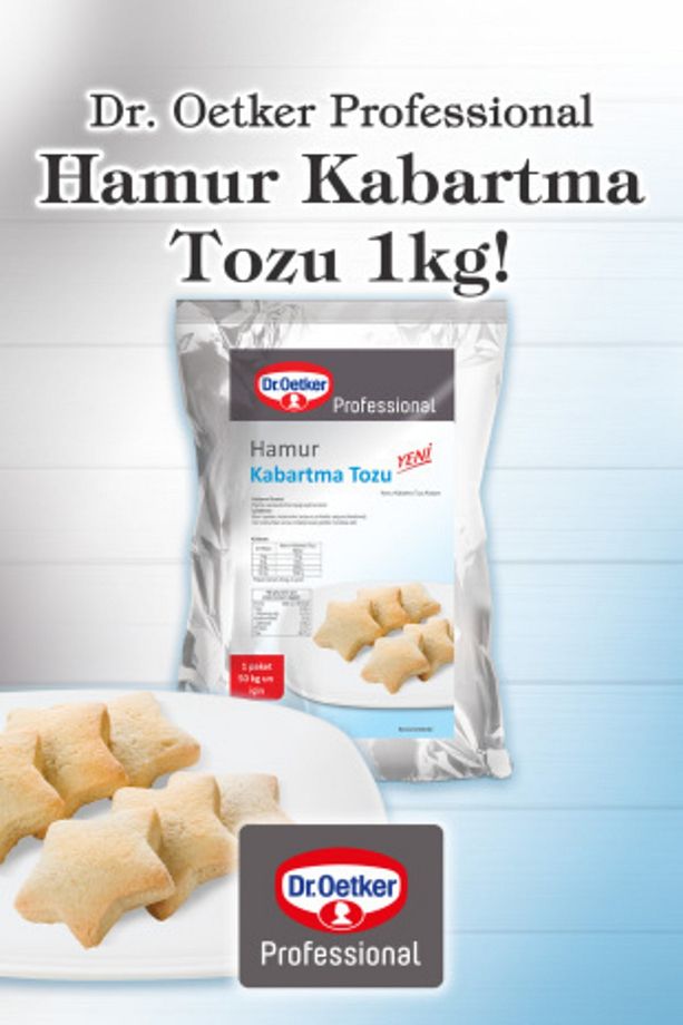 Hamur Kabartma Tozu Poşet 1 Kg - 1