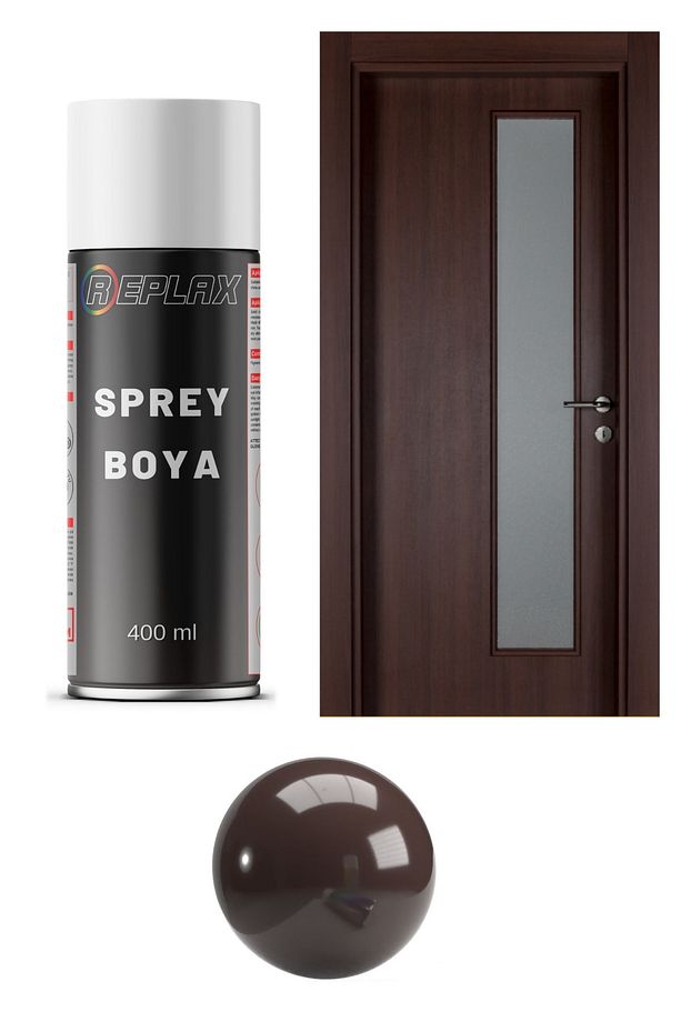 Kahverengi Amerikan Kapı Sprey Boyası 400 Ml. - 1