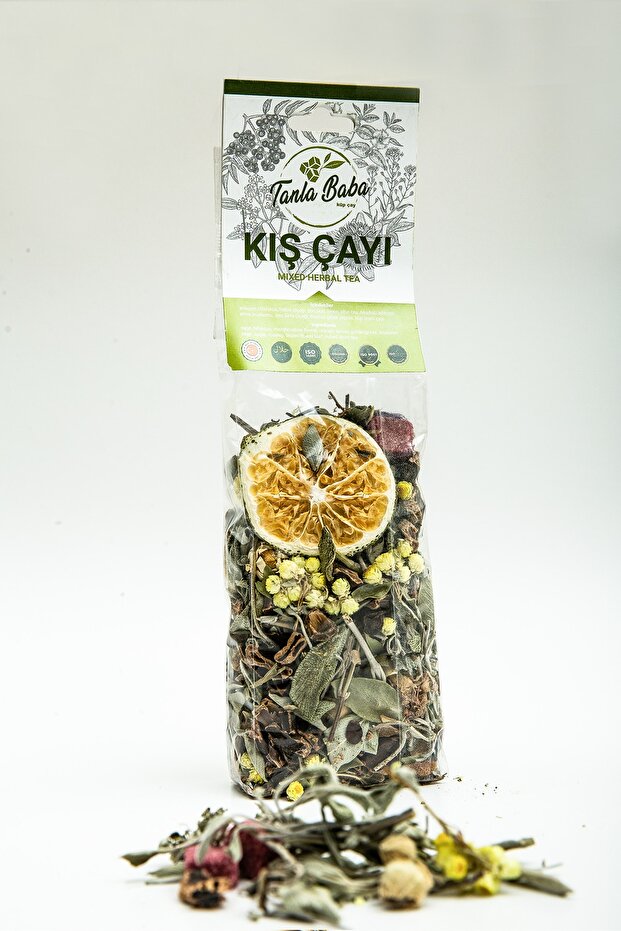 Kış Çayı 200 gr Bitki Çayı Bitkisel Çay Karışık Çay - 3