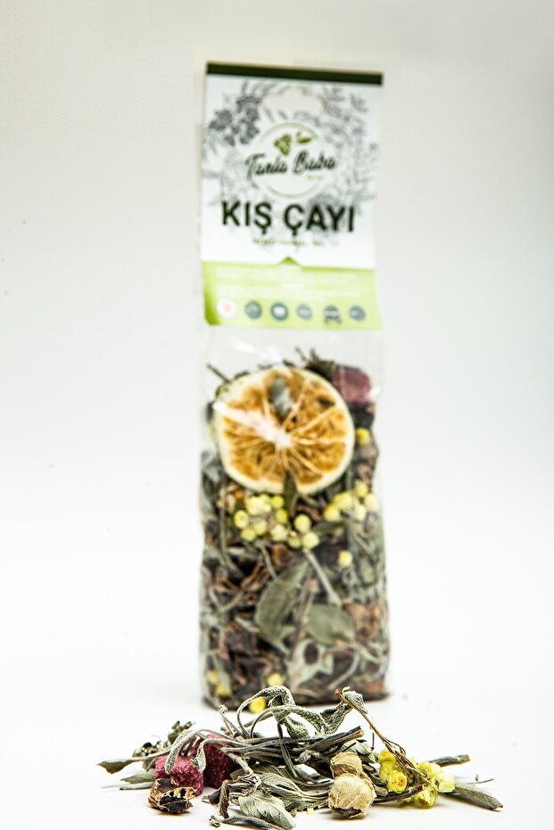 Kış Çayı 200 gr Bitki Çayı Bitkisel Çay Karışık Çay - 7