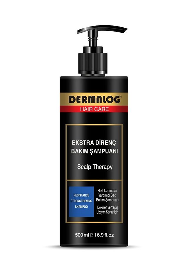 Ekstra Direnç Dökülme Karşıtı Hızlı Saç Uzatmaya Yardımcı Biotin Şampuan 500 ml - 1