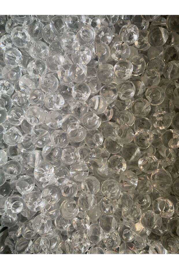 25 Transparent Balls Button