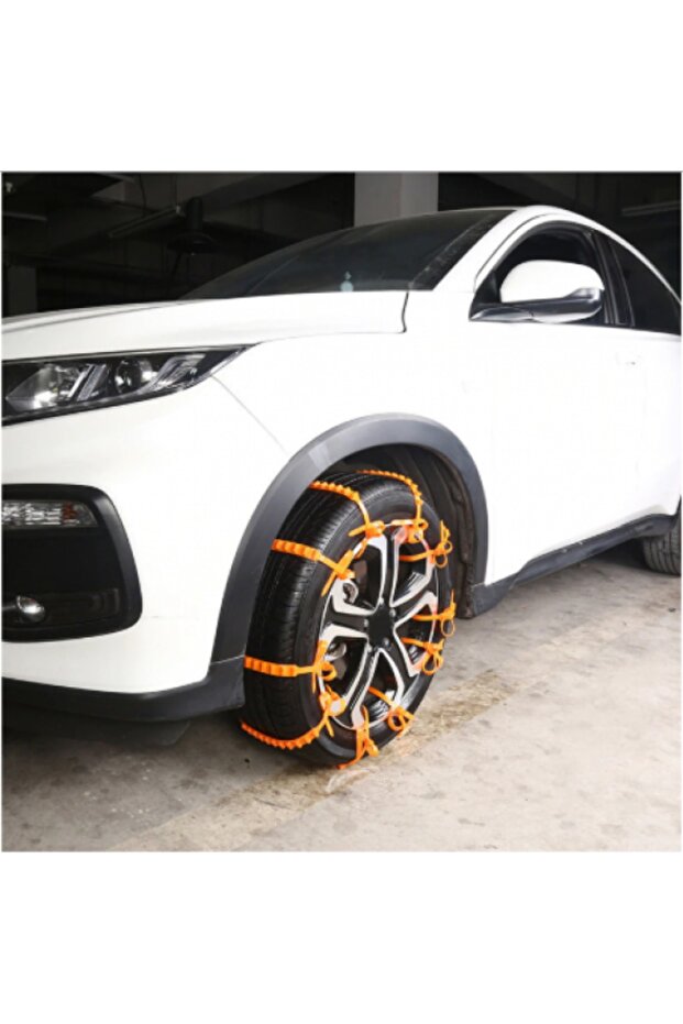 Yeni Nesil Pratik Plastik Lastik Kar Zinciri Kolay Tak Çıkar 8 Adet - 4