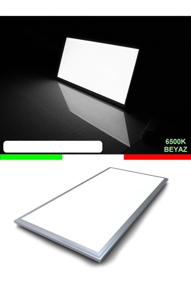 60x120 Slim Panel, 6500k, Beyaz Işık, 3mm Kalınlık, Dev Aydınlatma,homojen Işık, Ofis Led Aydınlatma - 2