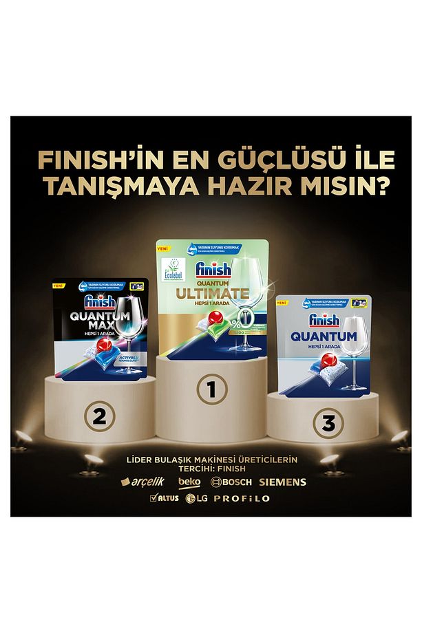 Quantum Ultimate %0 45'li Bulaşık Makinesi Tableti - 4