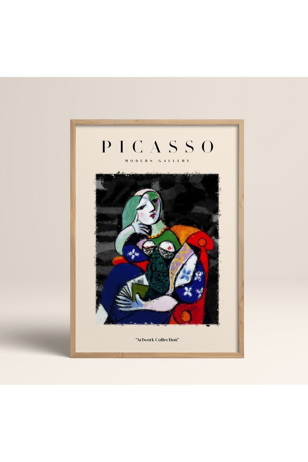 Framed Picasso Modern Gallery Abstract Artwork Collection Painting